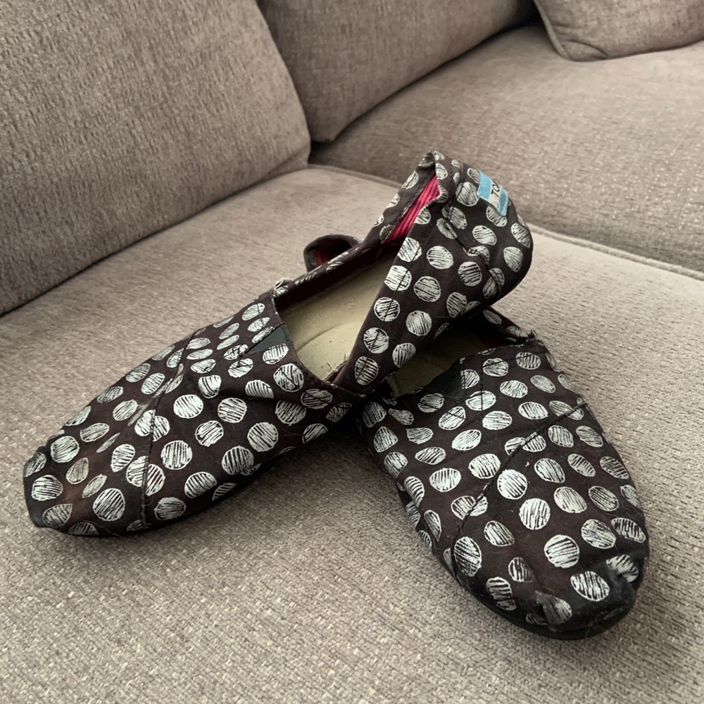 TOMS Polka Dot Shoes